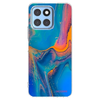 Picasee Honor X8 5G Hülle - Transparentes Silikon - Rainbow