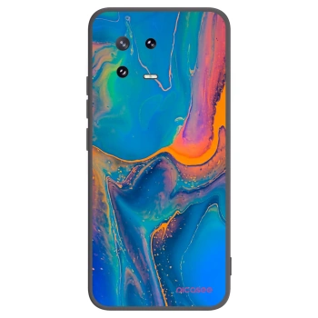 Picasee Xiaomi 13 Pro Hülle - Schwarzes Silikon - Rainbow