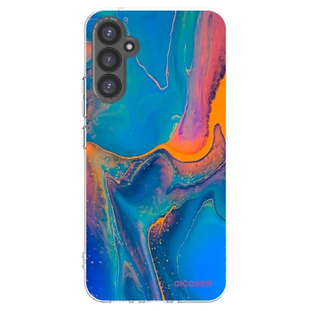 Picasee Samsung Galaxy A34 5G A346B Hülle - Transparentes Silikon - Rainbow