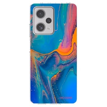 Picasee Xiaomi Redmi Note 12 Pro+ 5G Hülle - Transparentes Silikon - Rainbow