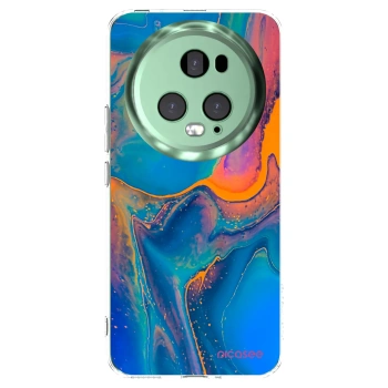 Picasee Honor Magic5 Pro Hülle - Transparentes Silikon - Rainbow