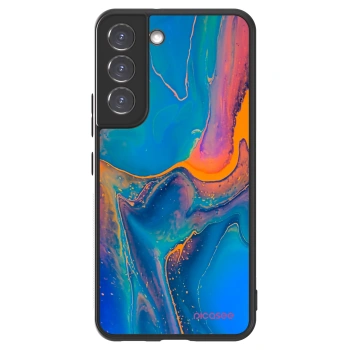 Picasee ULTIMATE CASE PowerShare für Samsung Galaxy S22 5G - Rainbow