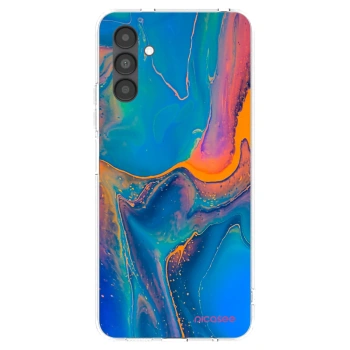 Picasee Samsung Galaxy A04s A047F Hülle - Transparentes Silikon - Rainbow