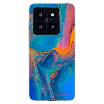 Picasee Xiaomi 14 Pro Hülle - Transparentes Silikon - Rainbow