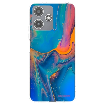 Picasee Xiaomi Redmi 12 5G Hülle - Transparentes Silikon - Rainbow
