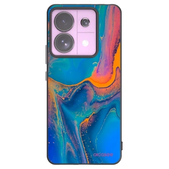 Picasee Xiaomi Redmi Note 13 Pro 5G Hülle - Schwarzes Silikon - Rainbow