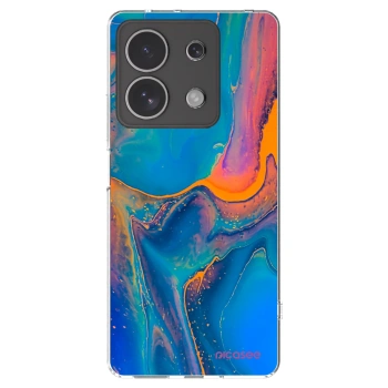 Picasee Xiaomi Redmi Note 13 4G Hülle - Transparentes Silikon - Rainbow