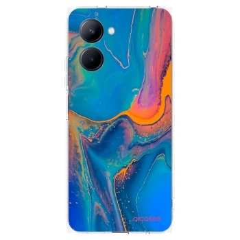 Picasee Realme C33 (2023) Hülle - Transparentes Silikon - Rainbow