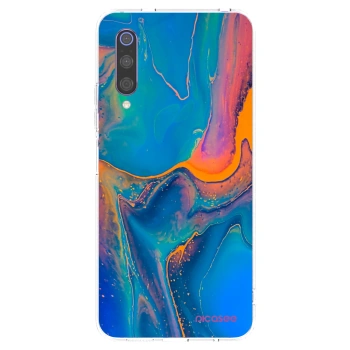 Picasee Xiaomi Mi 9 Hülle - Transparentes Silikon - Rainbow