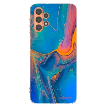Picasee Samsung Galaxy A13 5G Hülle - Transparentes Silikon - Rainbow