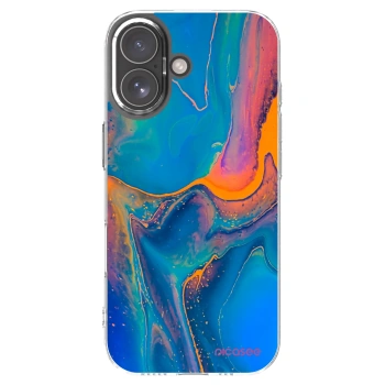 Picasee Apple iPhone 17 Hülle - Transparentes Silikon - Rainbow