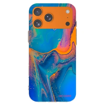 Picasee Apple iPhone 17 Pro Max Hülle - Transparentes Silikon - Rainbow
