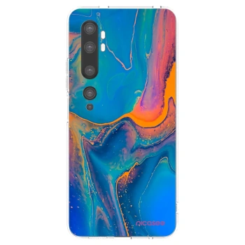 Picasee Xiaomi Mi Note 10 (Pro) Hülle - Transparentes Silikon - Rainbow