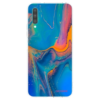 Picasee Samsung Galaxy A30s A307F Hülle - Transparentes Silikon - Rainbow