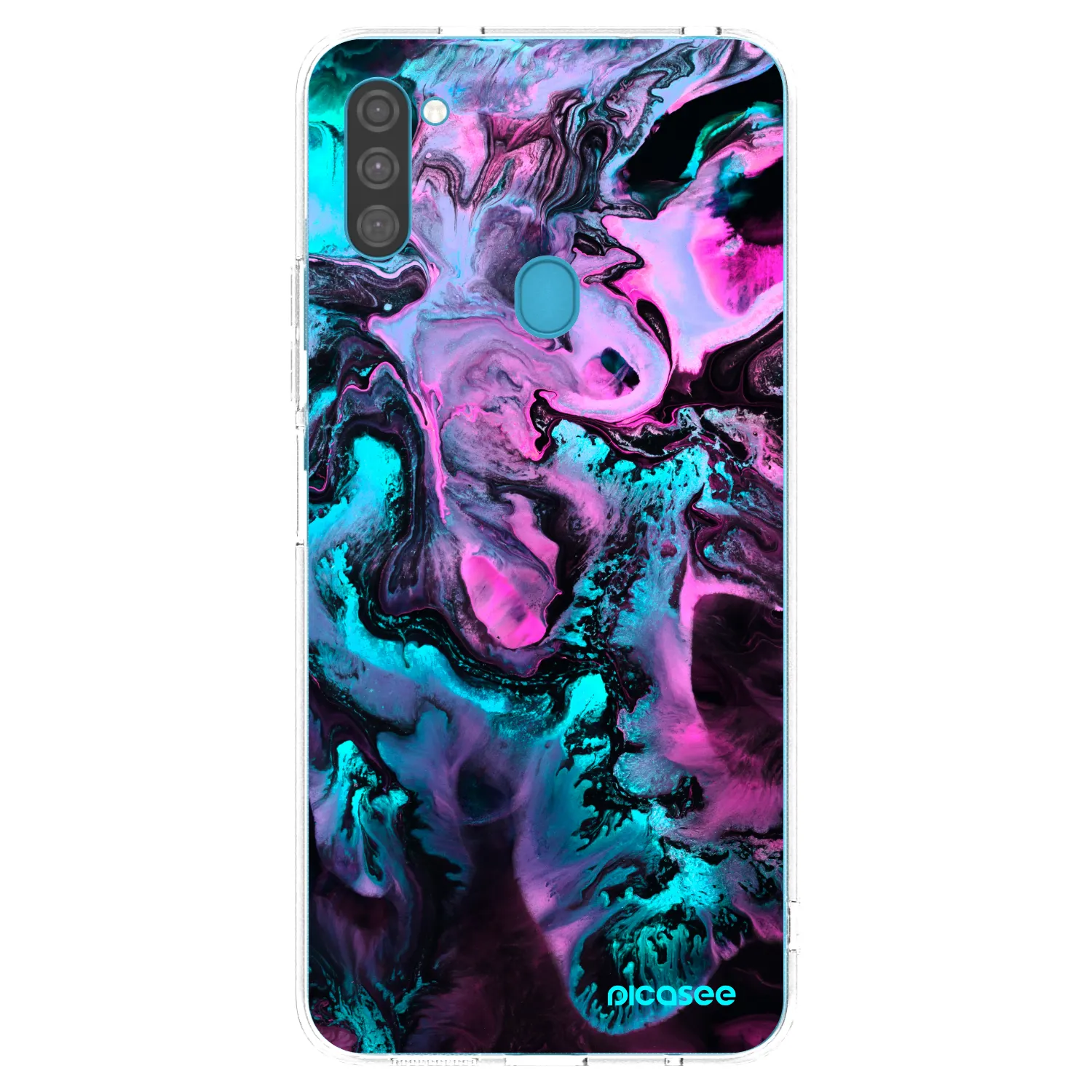 Picasee Samsung Galaxy M11 Hülle - Transparentes Silikon - Lean