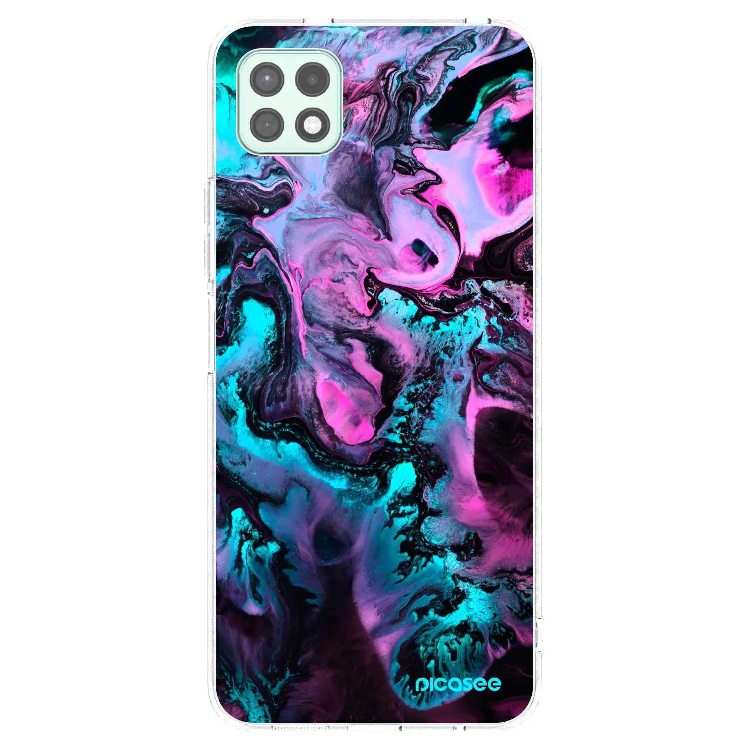 Picasee Samsung Galaxy A22 A226B 5G Hülle - Transparentes Silikon - Lean