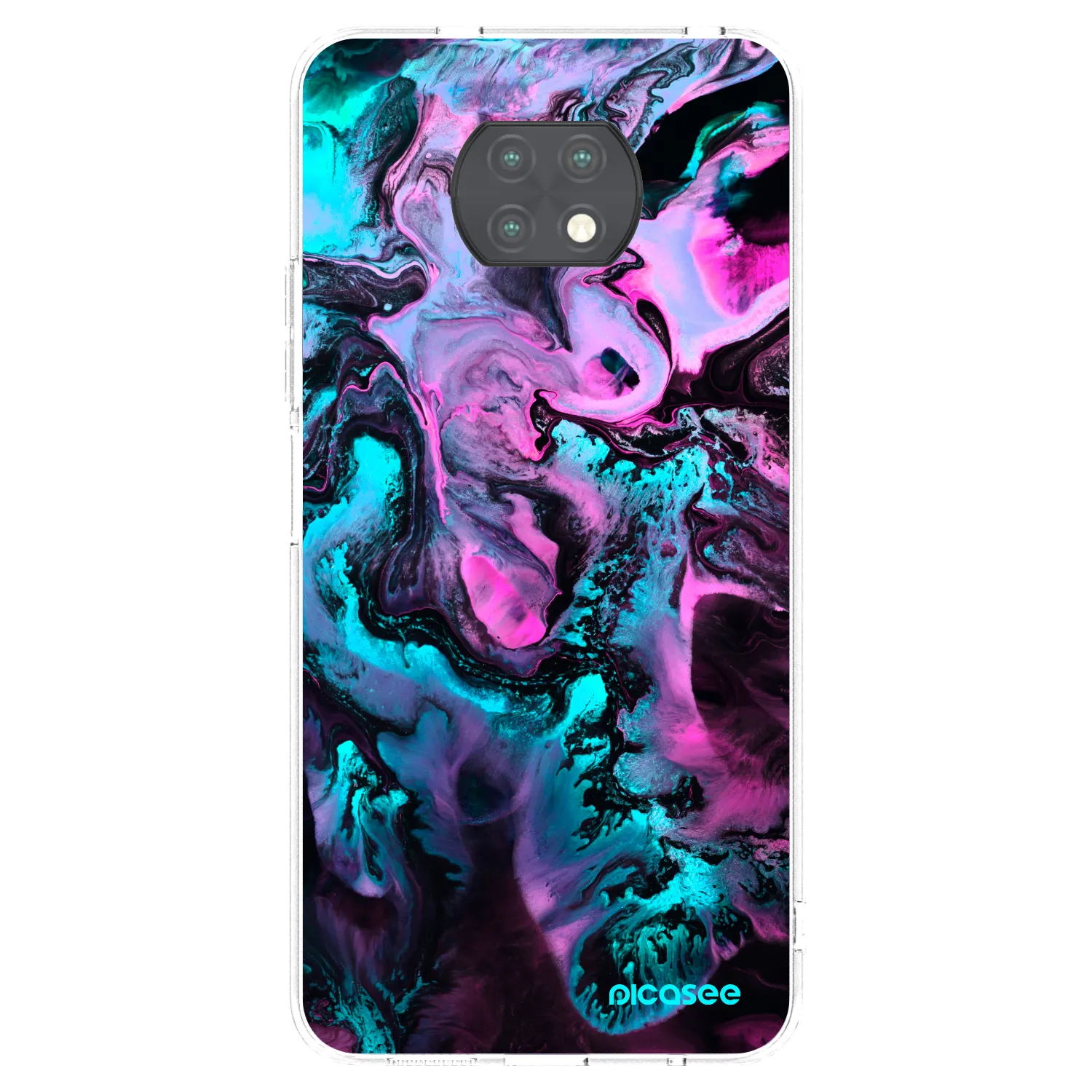 Picasee Xiaomi Redmi Note 9T Hülle - Transparentes Silikon - Lean