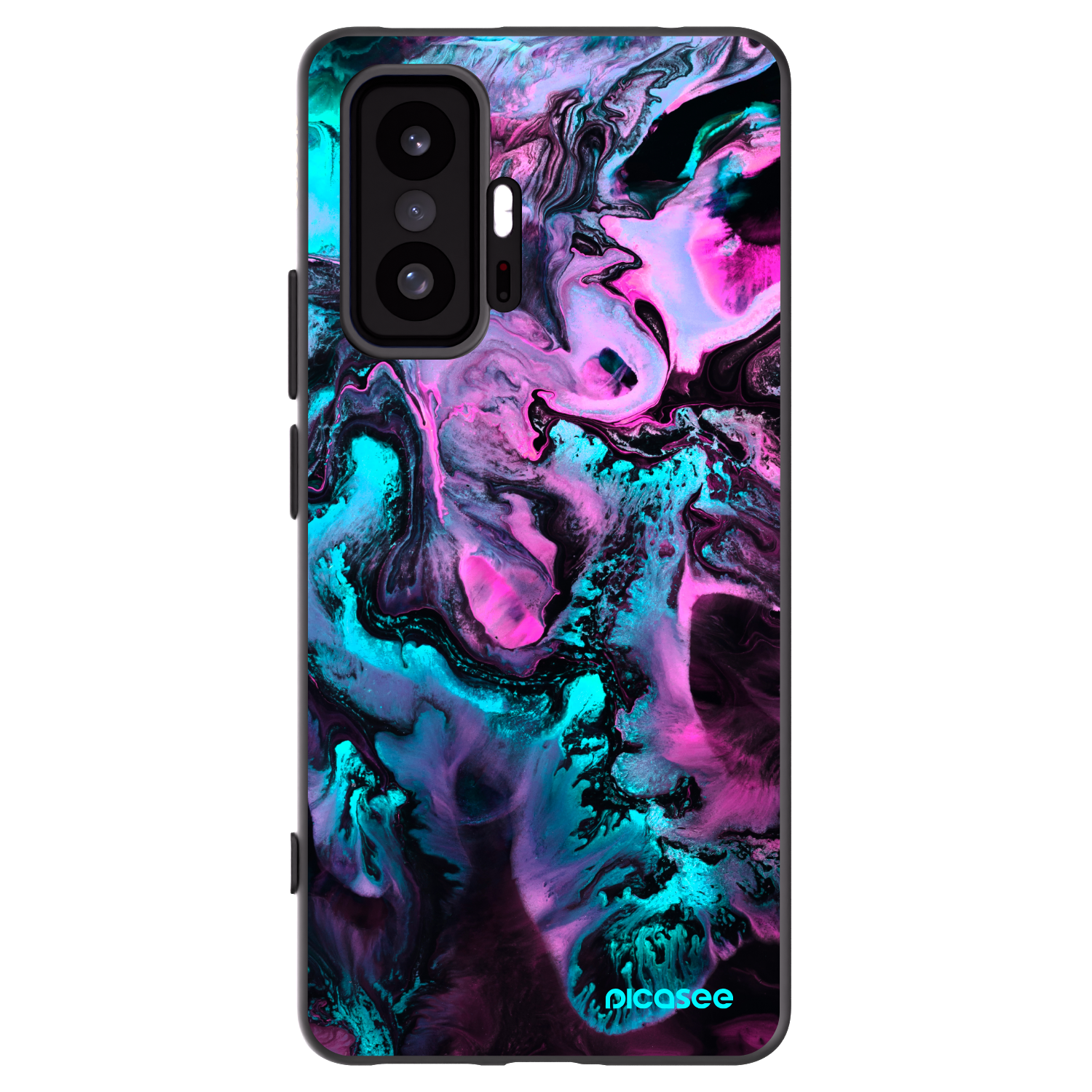 Picasee Xiaomi 11T Pro Hülle - Schwarzes Silikon - Lean