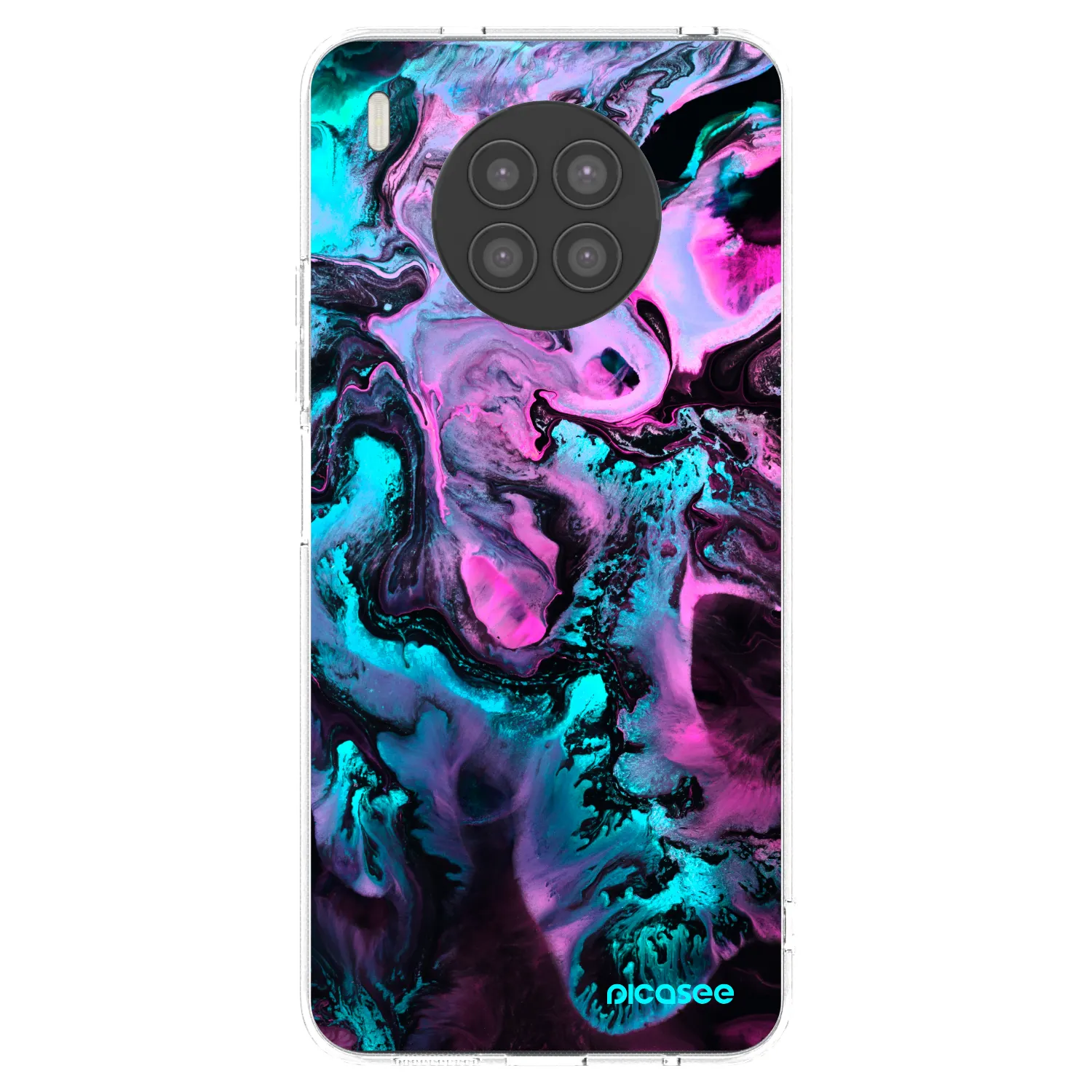 Picasee Huawei Nova 8i Hülle - Transparentes Silikon - Lean