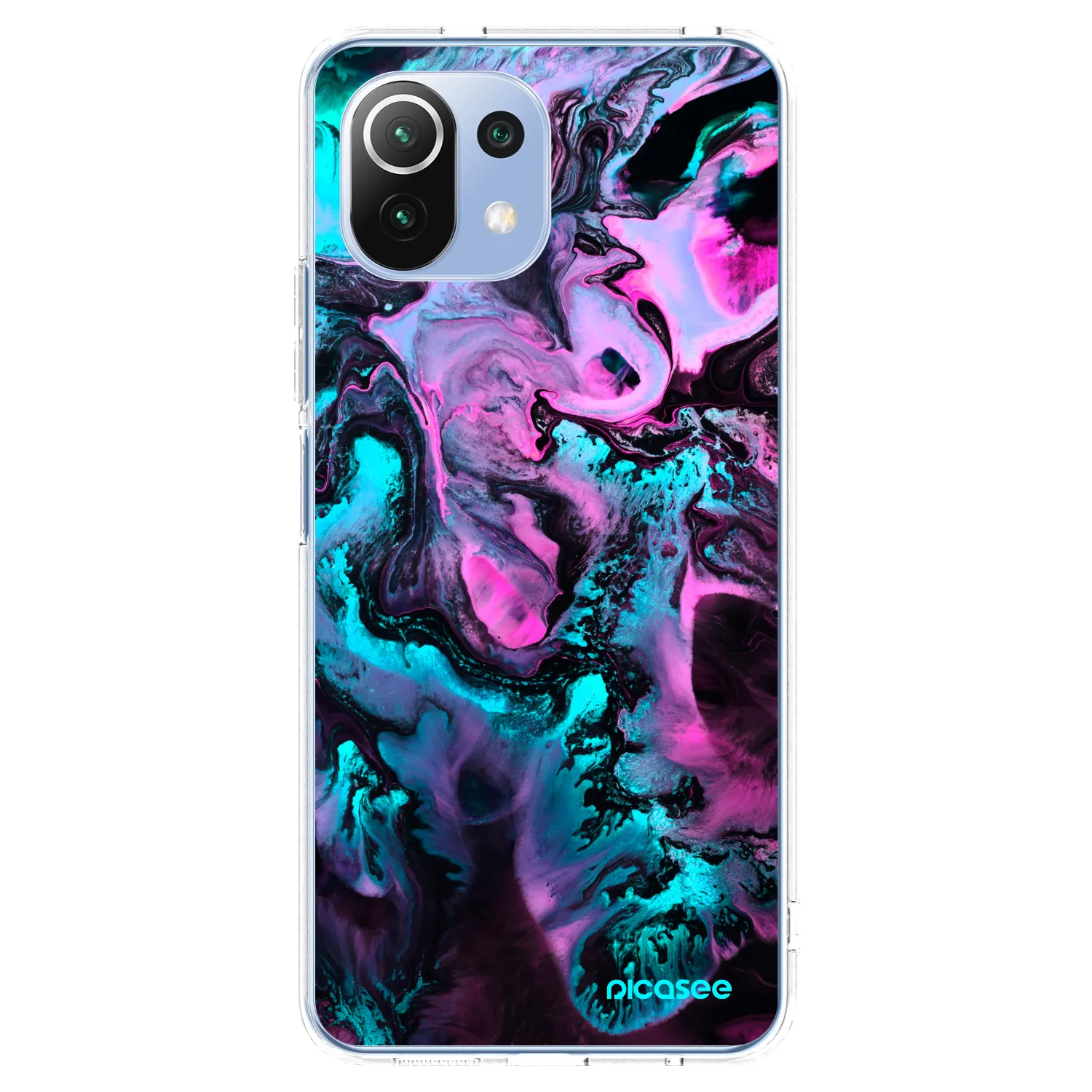 Picasee Xiaomi 11 Lite 5G NE Hülle - Transparentes Silikon - Lean