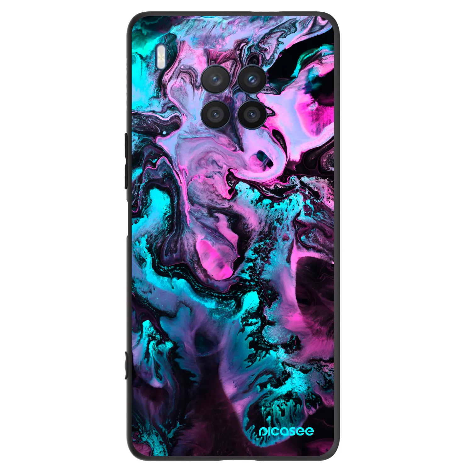 Picasee Honor 50 Lite Hülle - Schwarzes Silikon - Lean