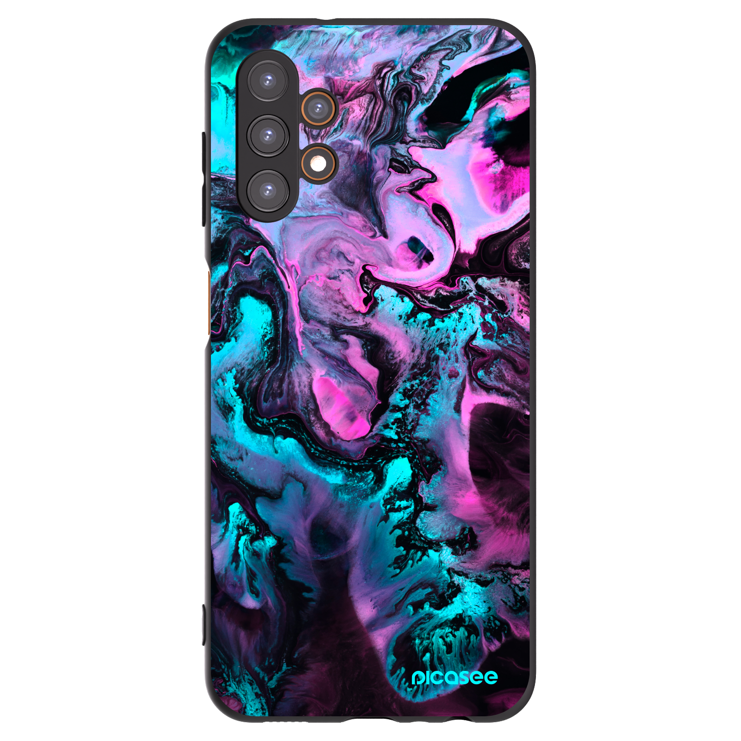 Picasee Samsung Galaxy A13 4G A135 Hülle - Schwarzes Silikon - Lean