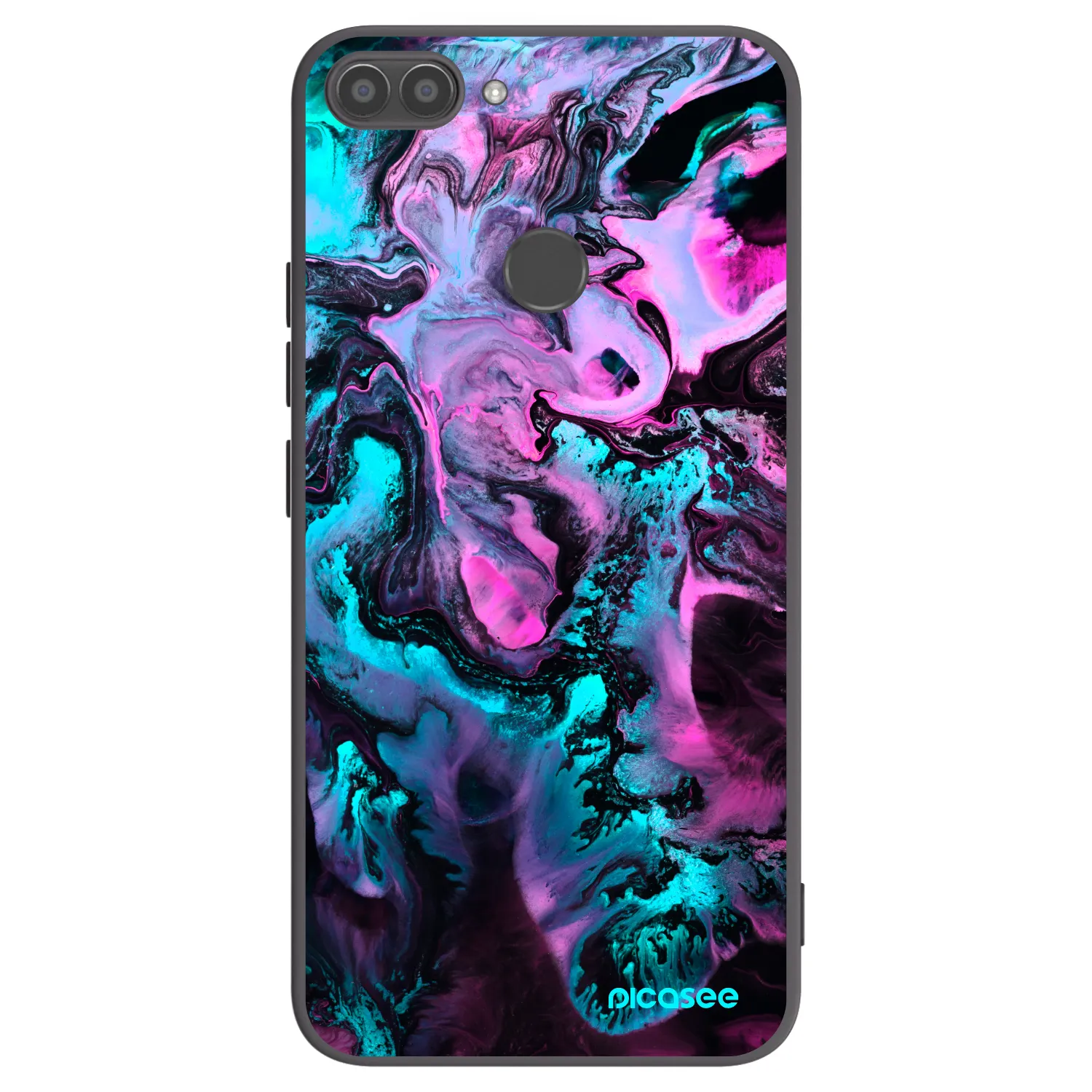 Picasee Huawei P Smart Hülle - Schwarzes Silikon - Lean