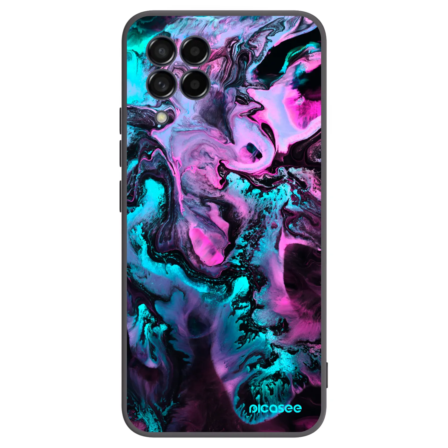 Picasee Samsung Galaxy M53 5G Hülle - Schwarzes Silikon - Lean