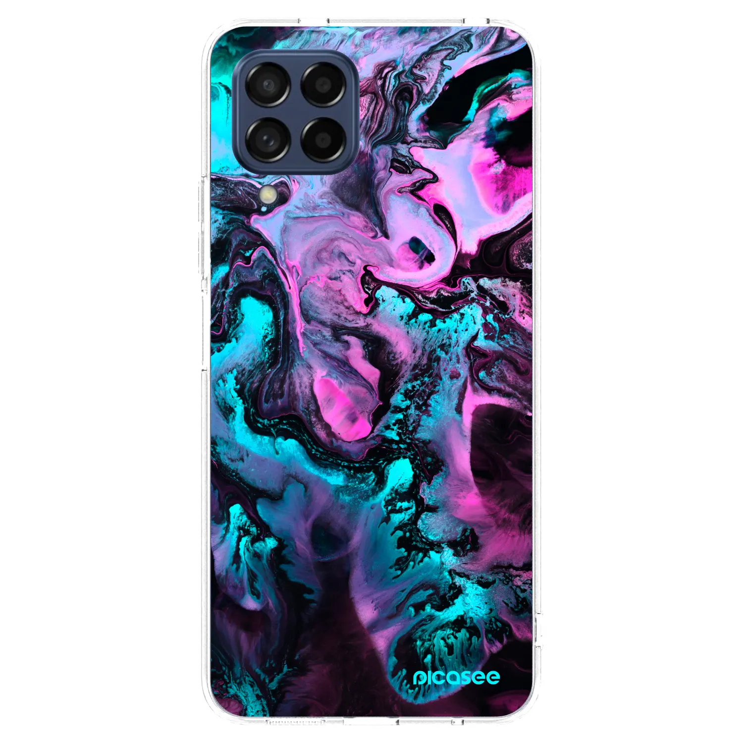 Picasee Samsung Galaxy M53 5G Hülle - Transparentes Silikon - Lean