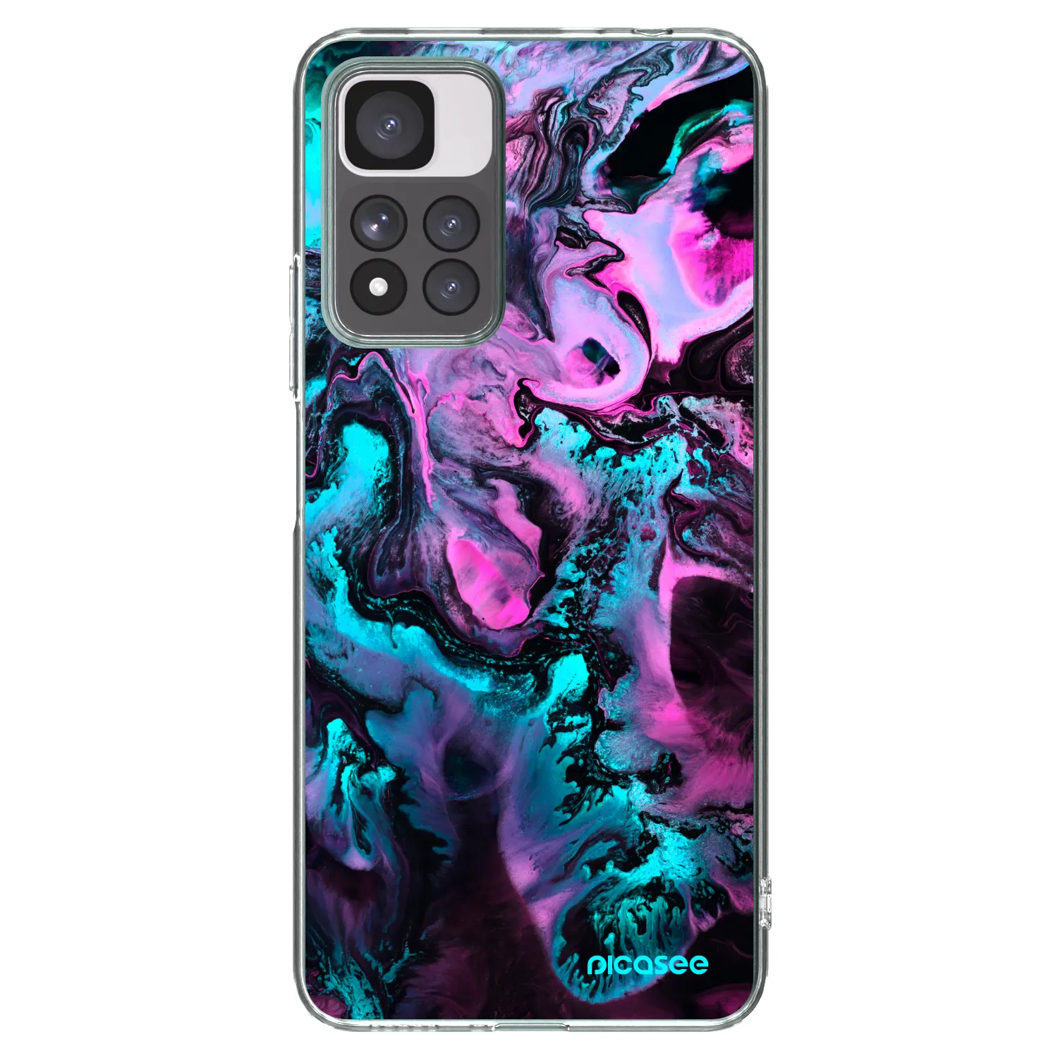 Picasee Xiaomi Redmi Note 11 Pro+ 5G Hülle - Transparentes Silikon - Lean