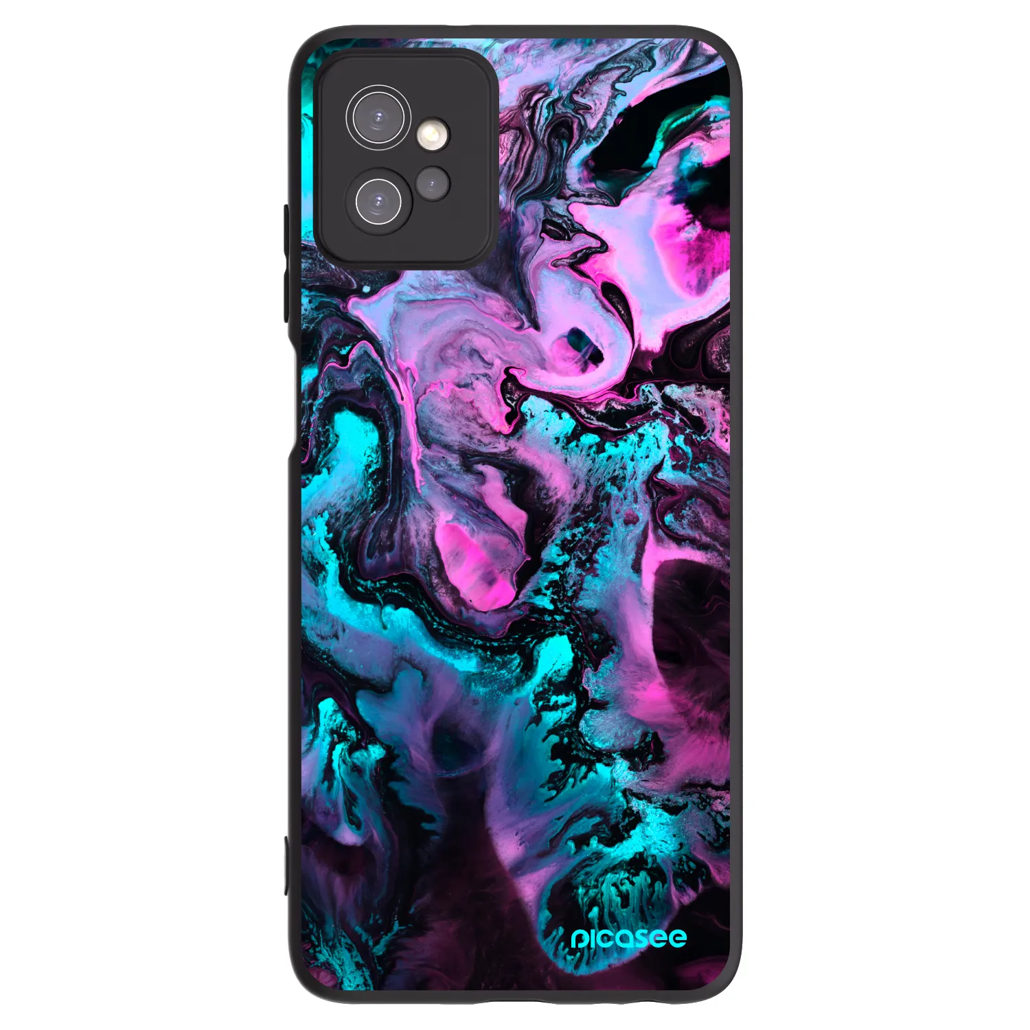 Picasee Motorola Moto G32 Hülle - Schwarzes Silikon - Lean