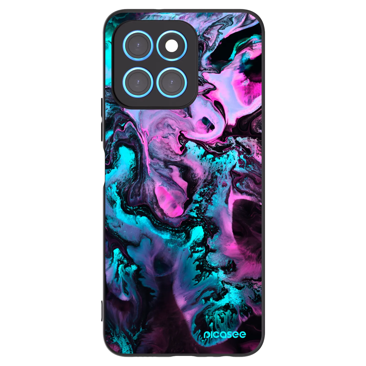 Picasee Honor X6 Hülle - Schwarzes Silikon - Lean