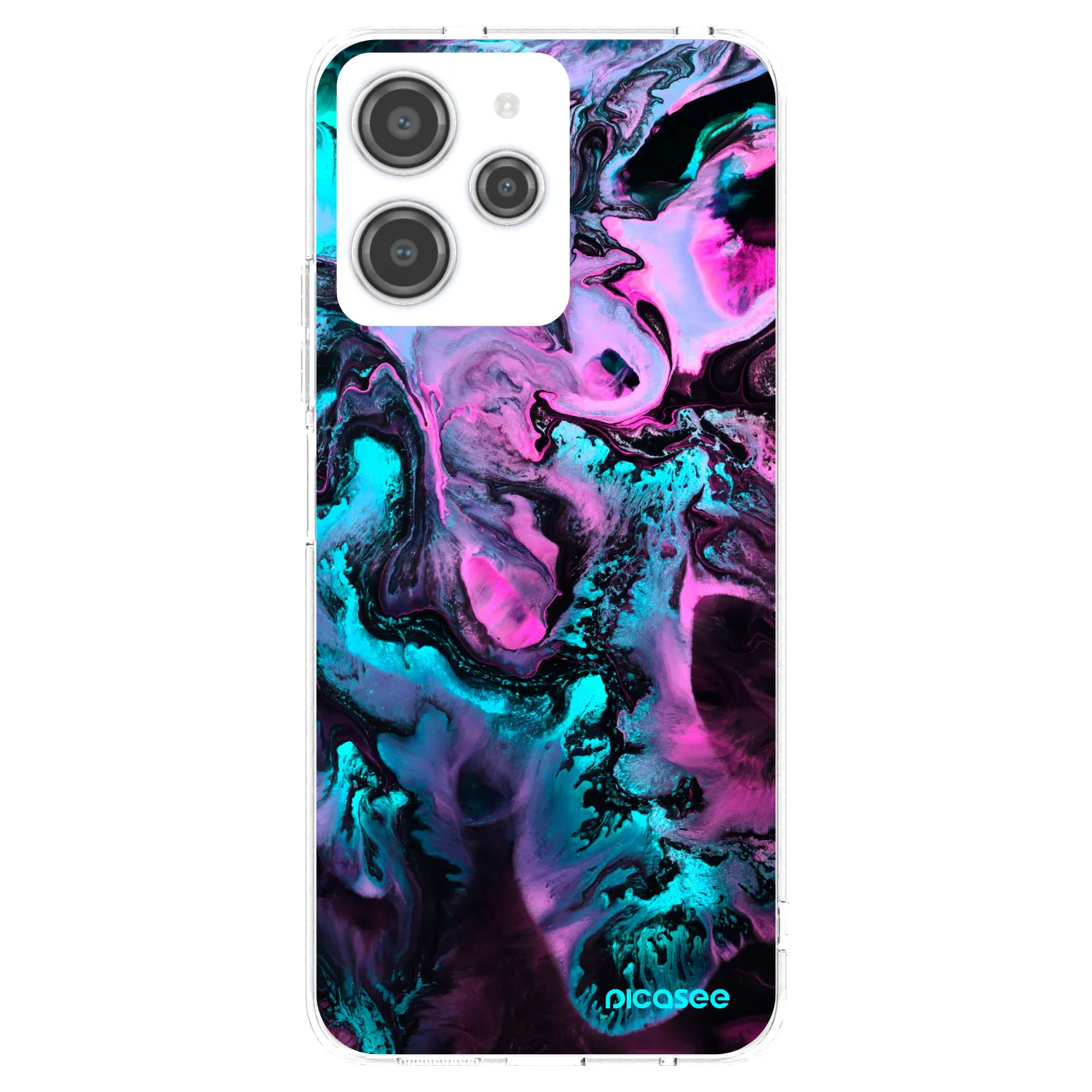 Picasee Xiaomi Redmi 12 4G Hülle - Transparentes Silikon - Lean