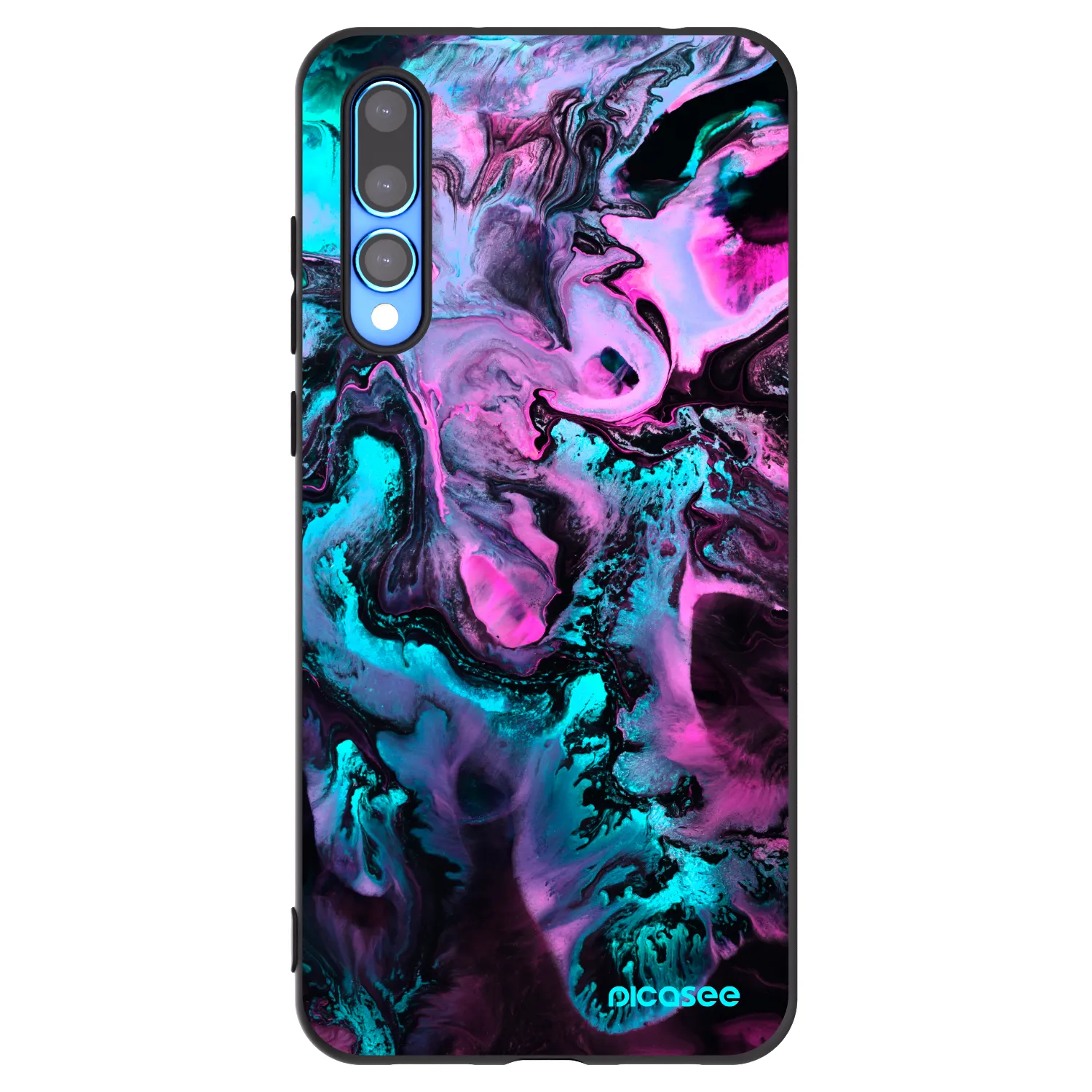 Picasee Huawei P20 Pro Hülle - Schwarzes Silikon - Lean