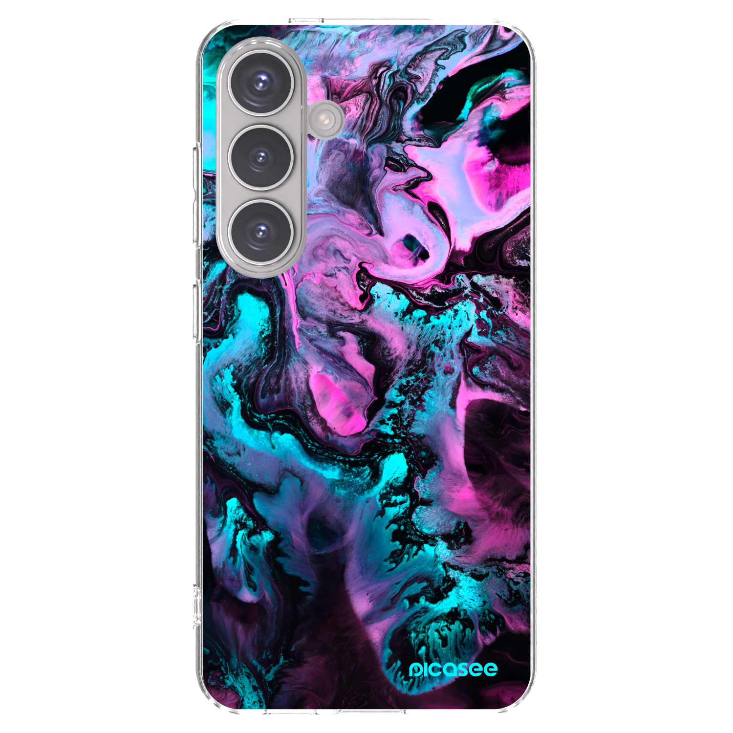 Picasee Samsung Galaxy S24 S921B 5G Hülle - Transparentes Silikon - Lean