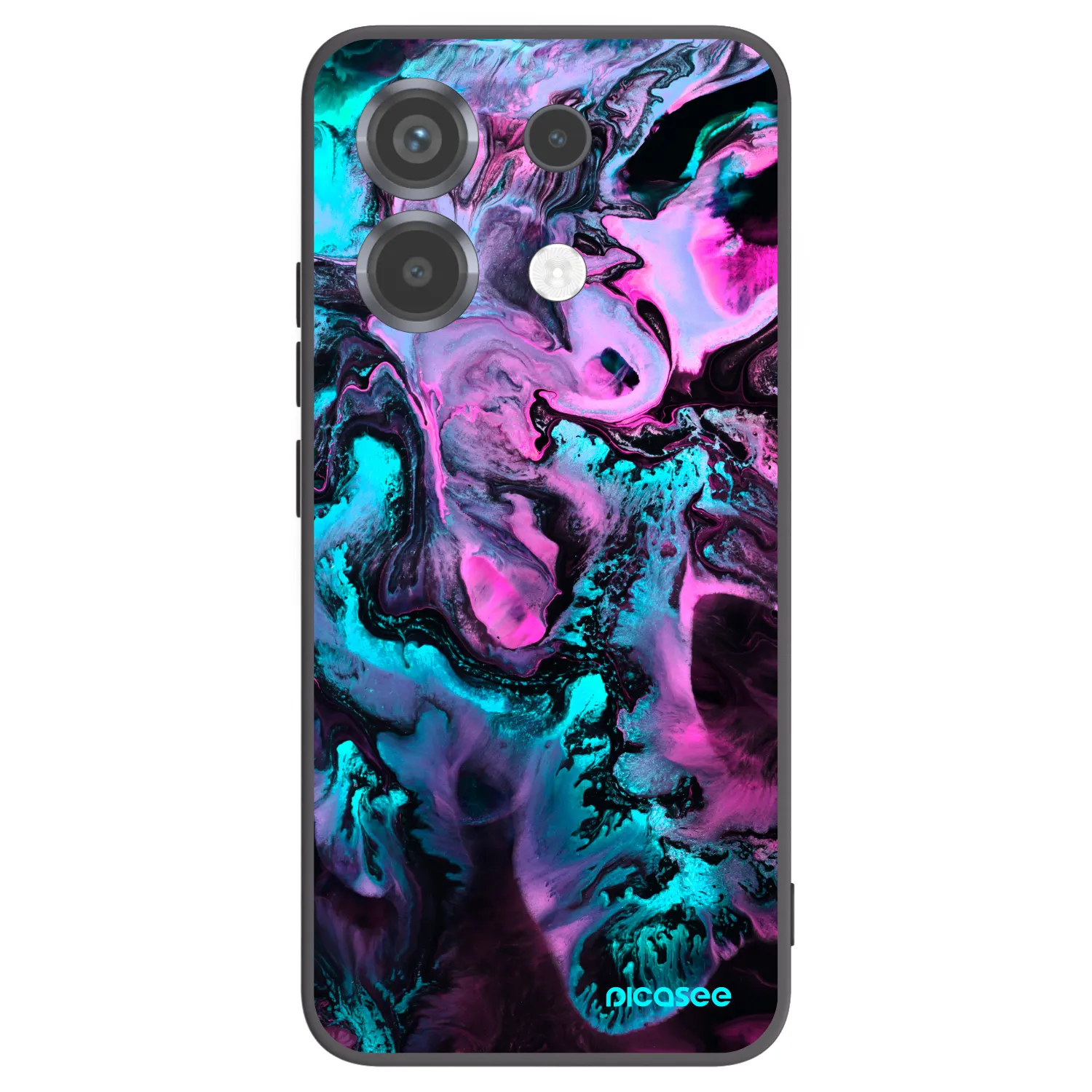 Picasee Xiaomi Poco X6 Hülle - Schwarzes Silikon - Lean