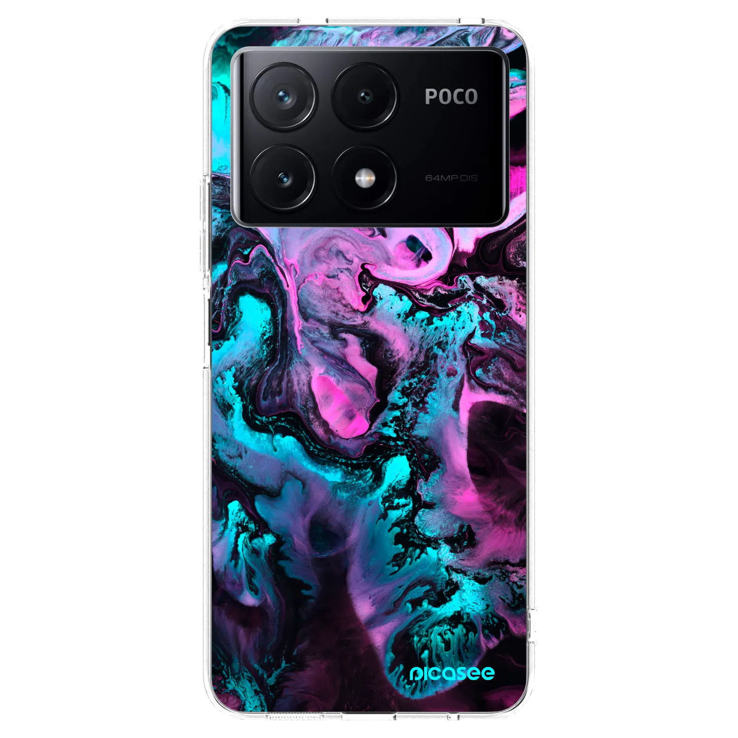 Picasee Xiaomi Poco X6 Pro Hülle - Transparentes Silikon - Lean