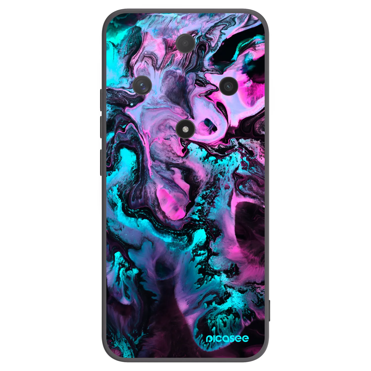 Picasee Honor Magic6 Lite 5G Hülle - Schwarzes Silikon - Lean