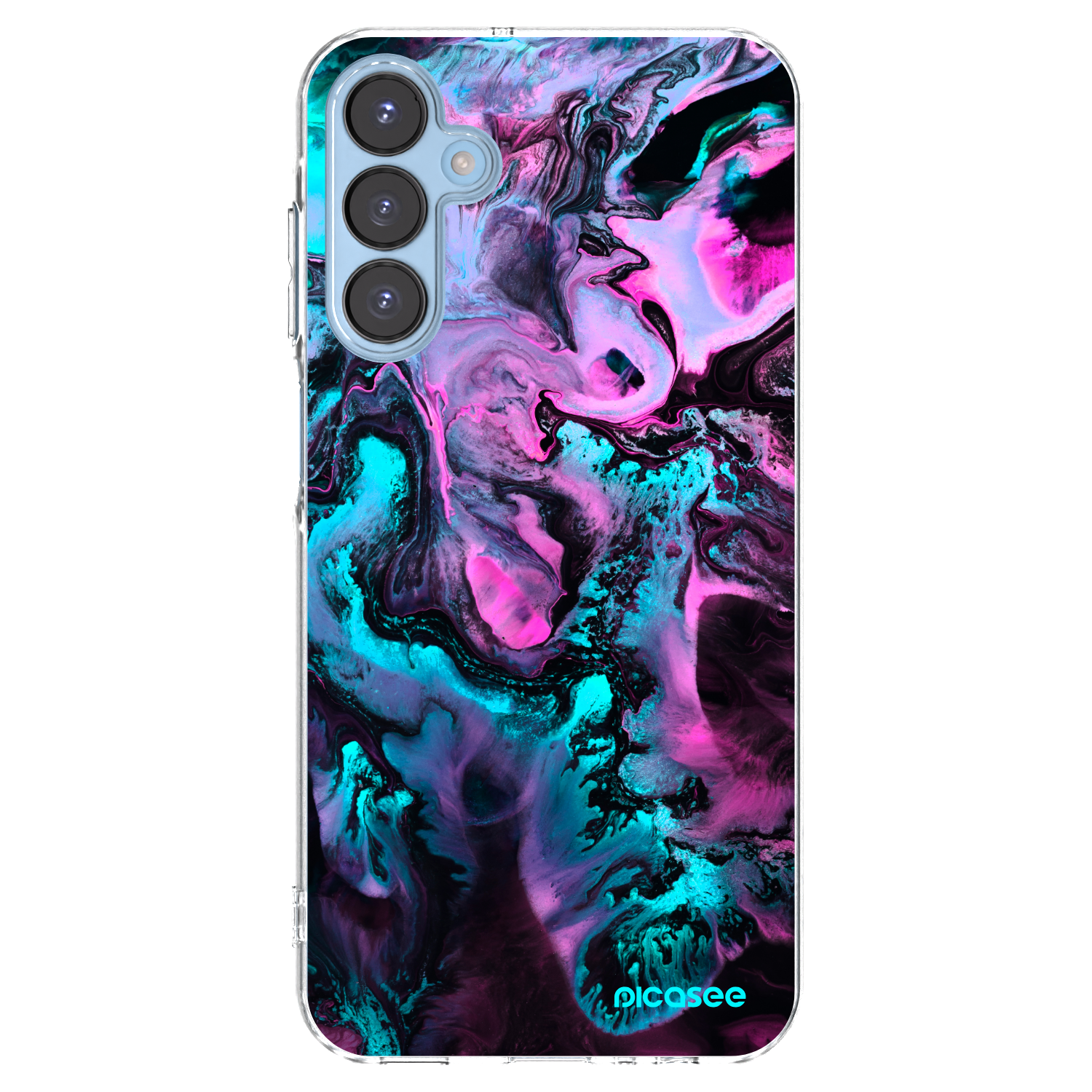 Picasee Samsung Galaxy A15 A156B 5G Hülle - Transparentes Silikon - Lean