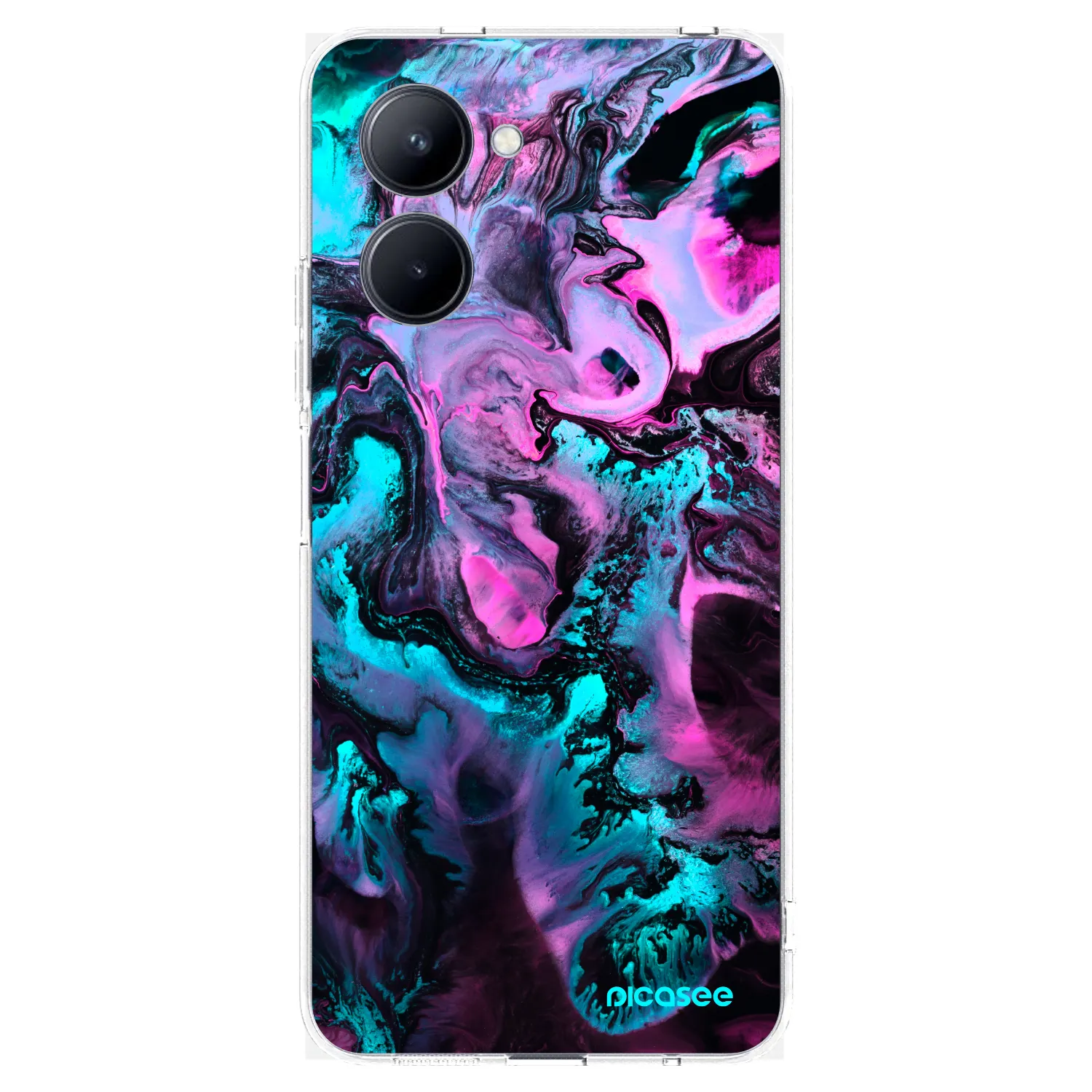 Picasee Realme C33 (2023) Hülle - Transparentes Silikon - Lean