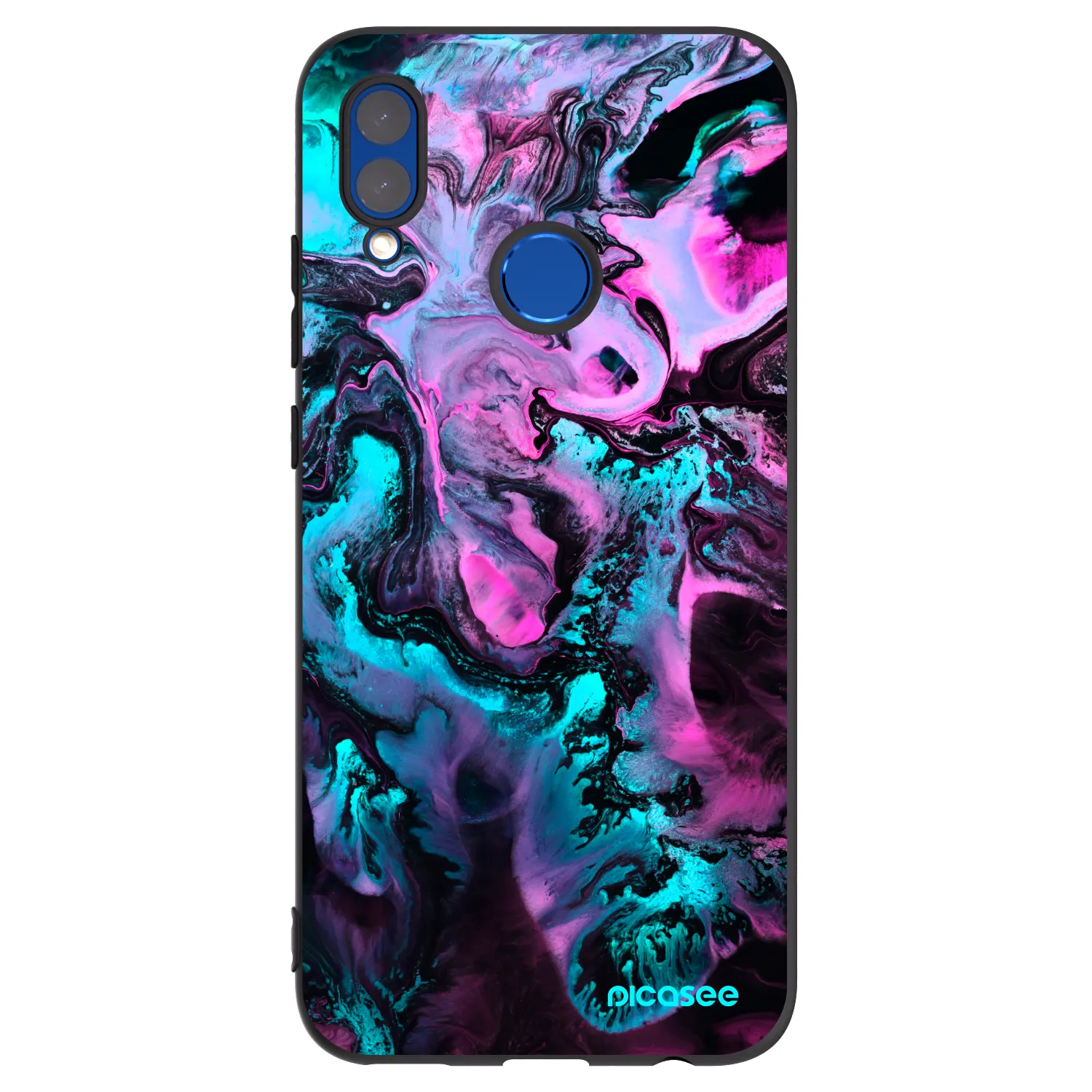 Picasee Honor 10 Lite Hülle - Schwarzes Silikon - Lean