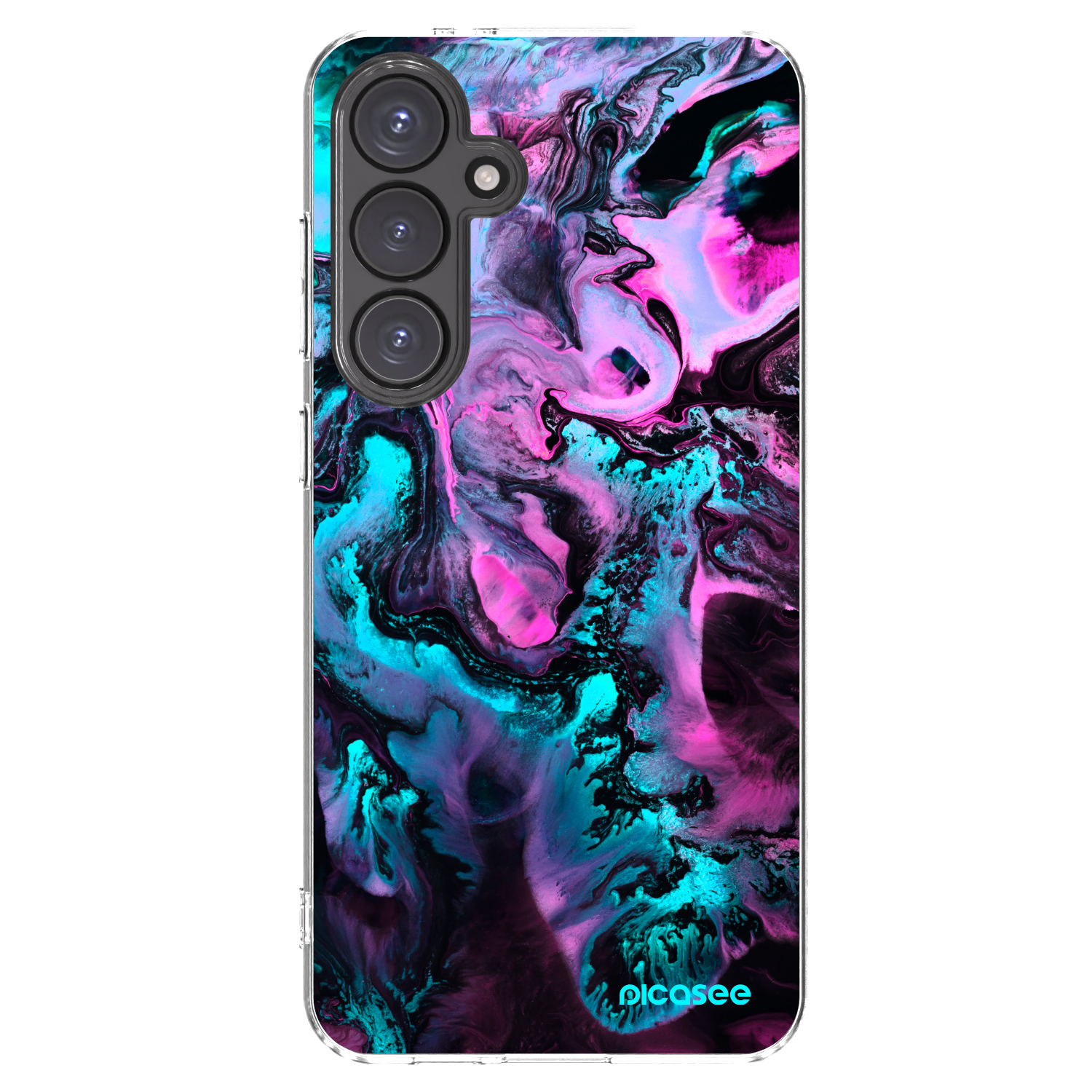 Picasee Samsung Galaxy S24 FE S721B Hülle - Transparentes Silikon - Lean