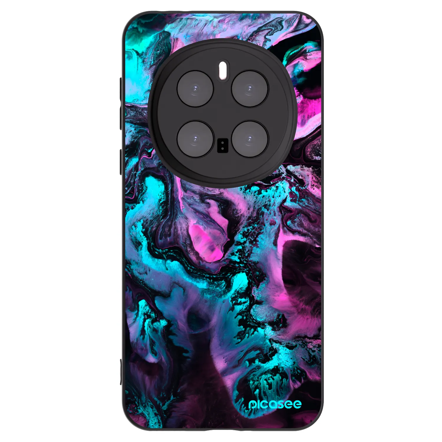 Picasee Honor Magic7 Pro 5G Hülle - Schwarzes Silikon - Lean