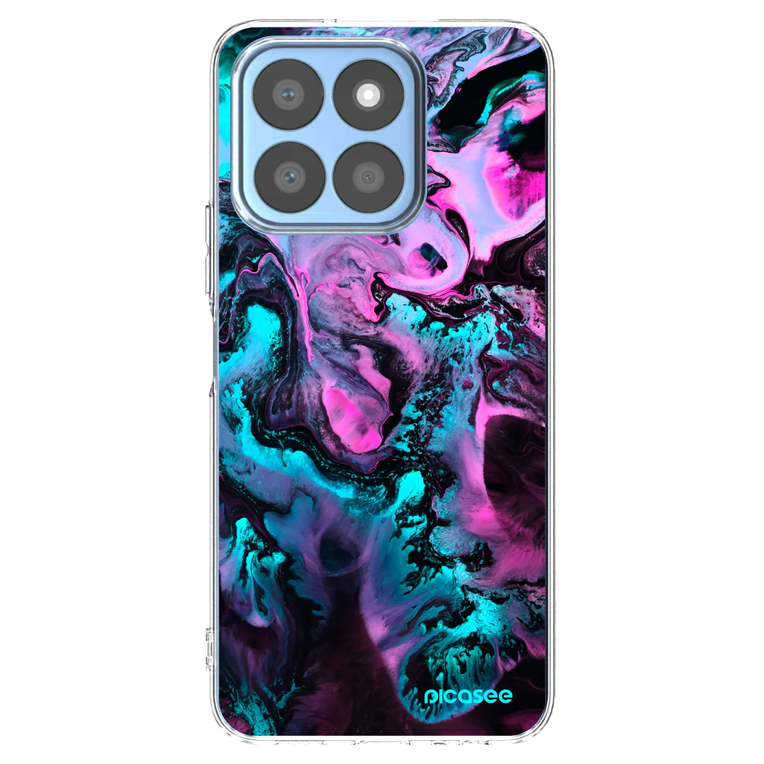 Picasee Honor X8c Hülle - Transparentes Silikon - Lean