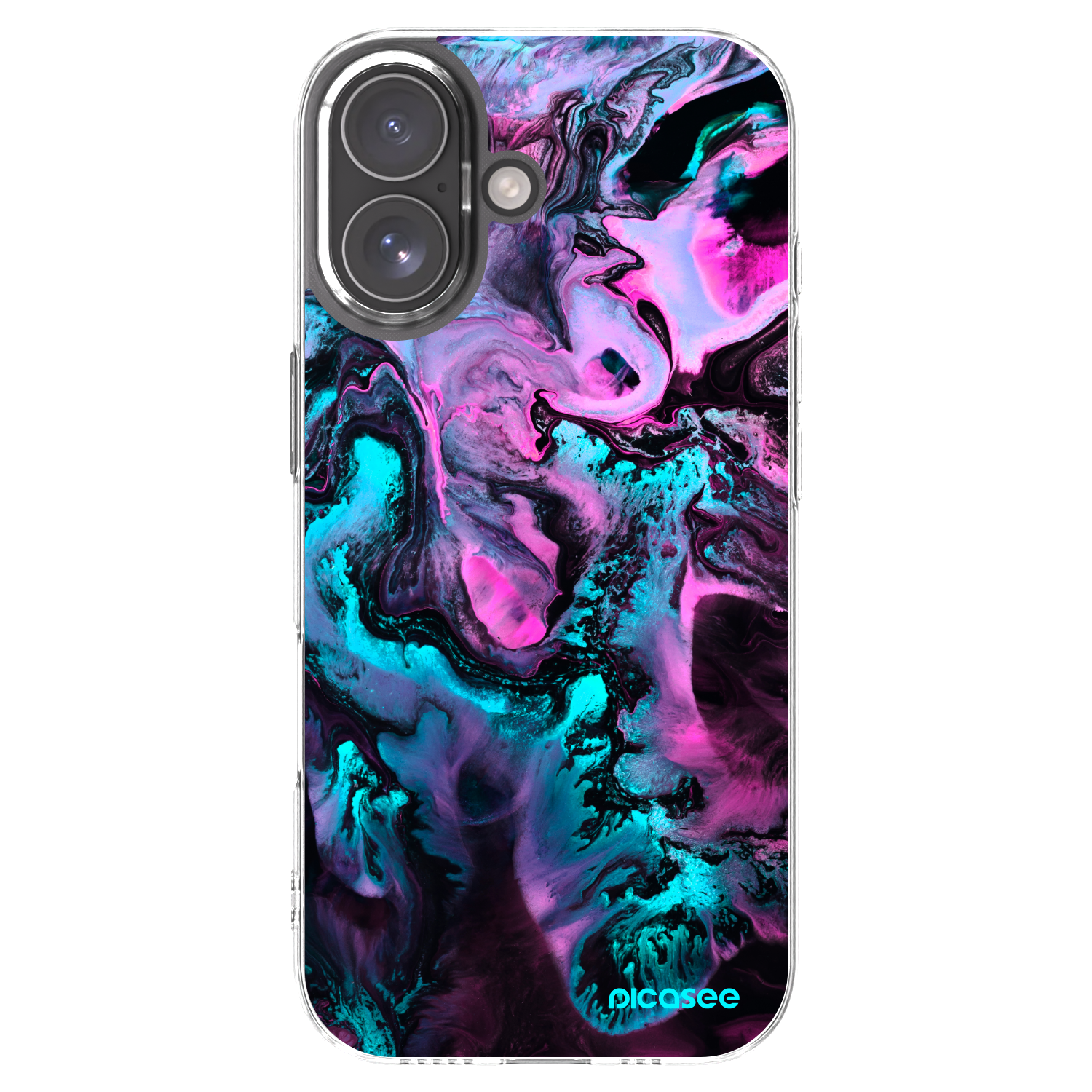 Picasee Apple iPhone 17 Hülle - Transparentes Silikon - Lean