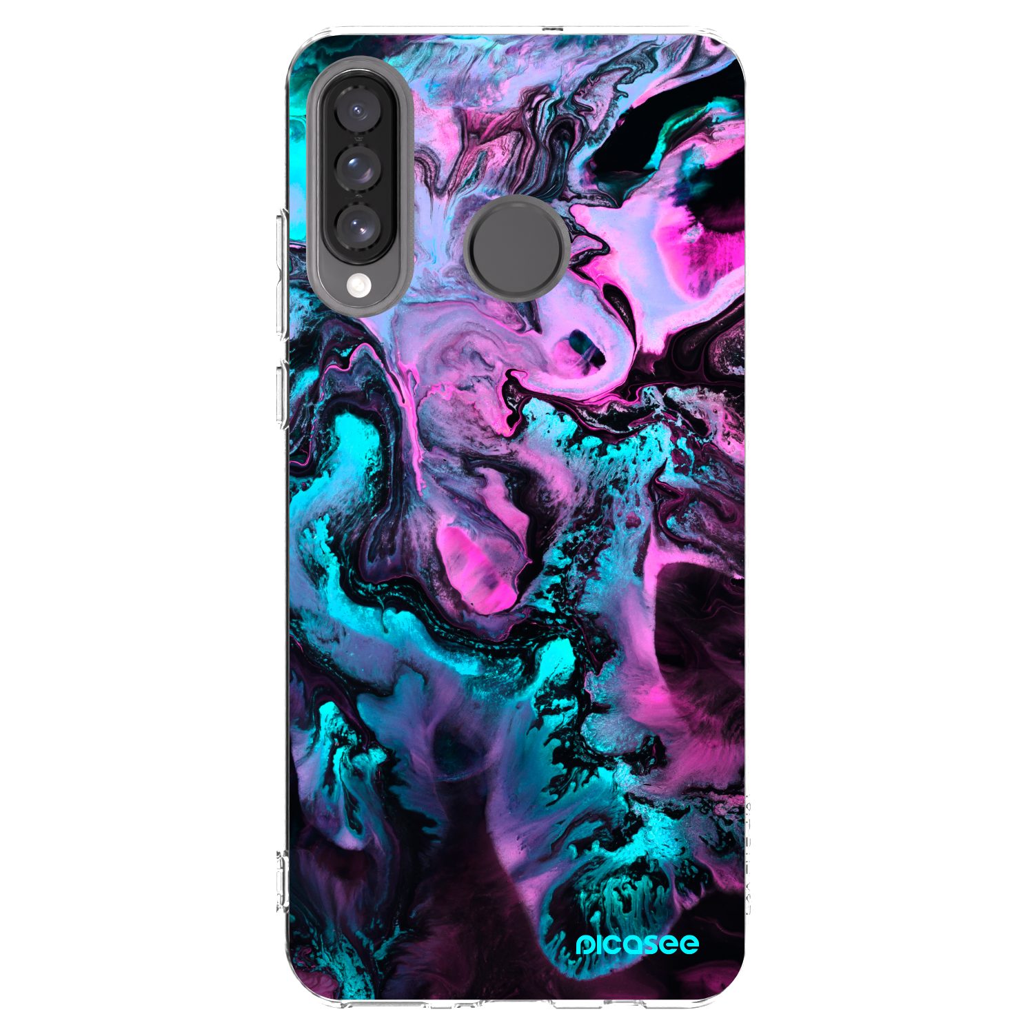 Picasee Huawei P30 Lite Hülle - Transparentes Silikon - Lean