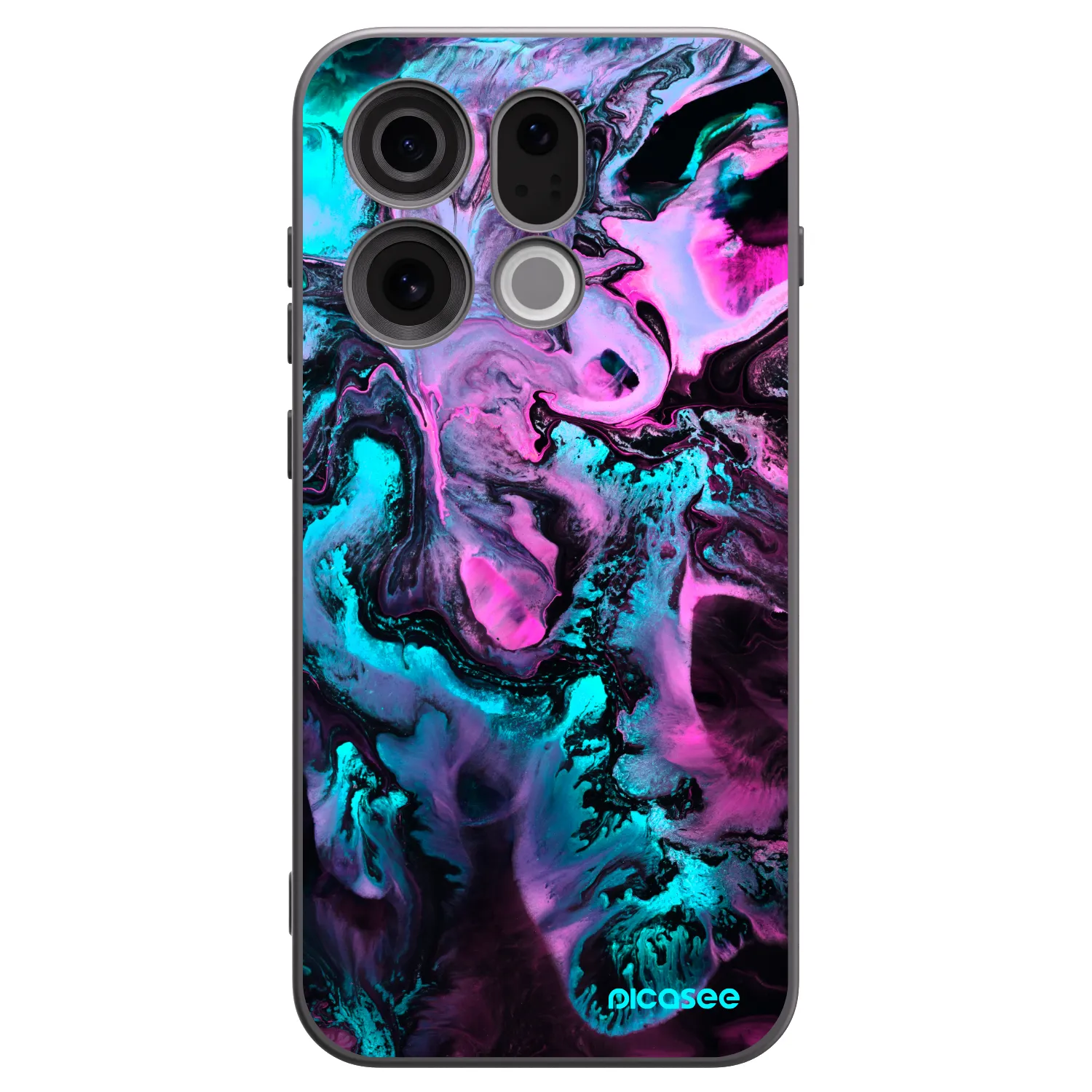 Picasee OPPO Find X9 Hülle - Schwarzes Silikon - Lean