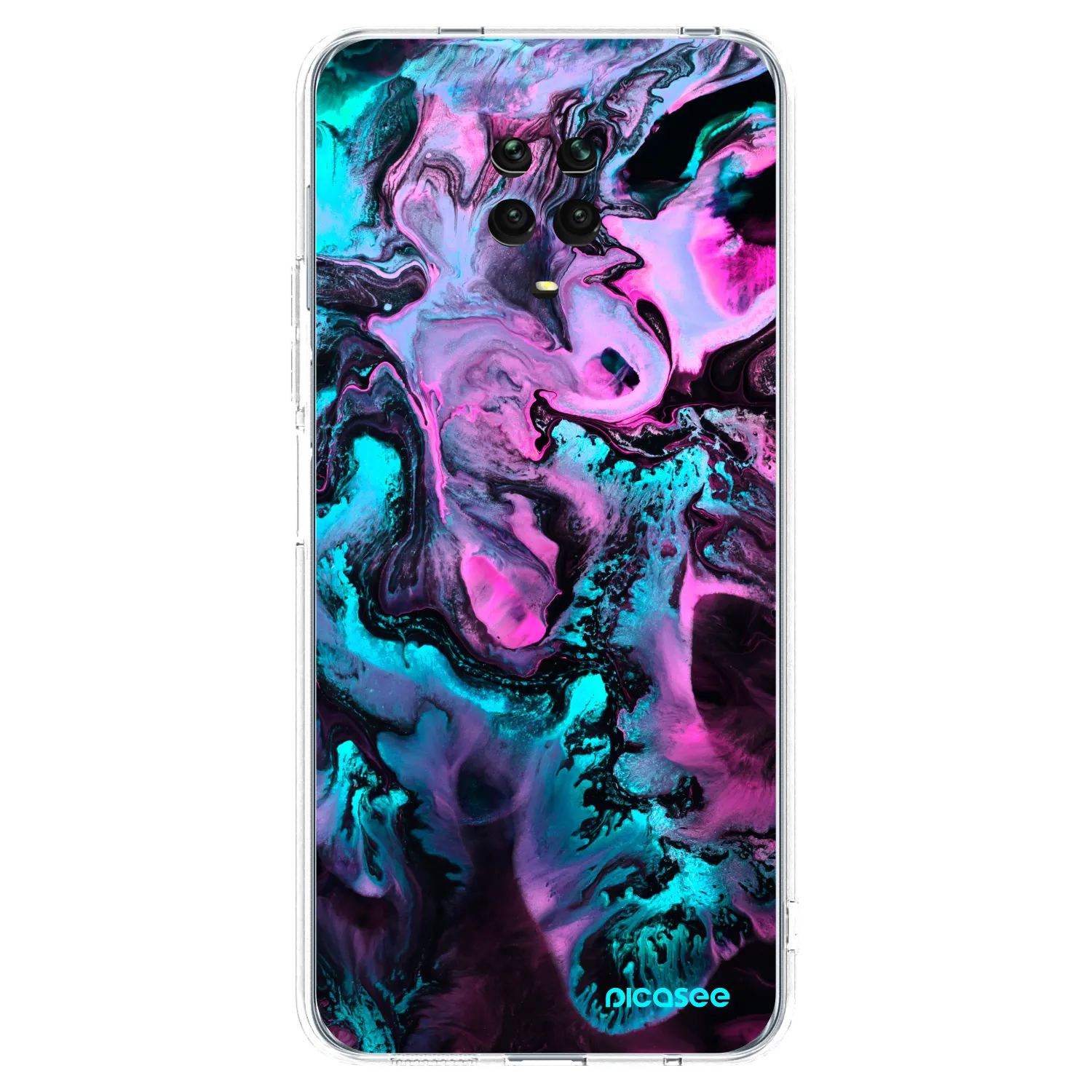 Picasee Xiaomi Redmi Note 9 Pro Hülle - Transparentes Silikon - Lean