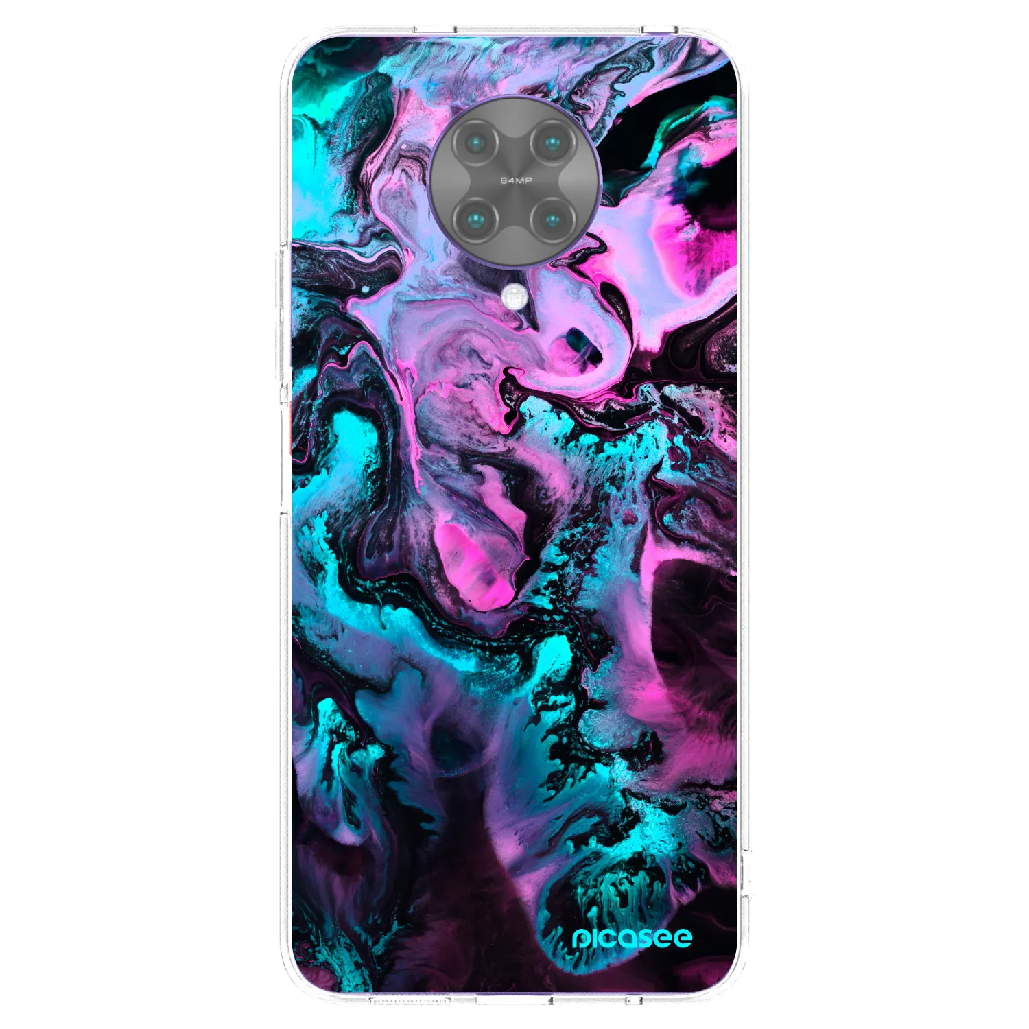 Picasee Xiaomi Poco F2 Pro Hülle - Transparentes Silikon - Lean