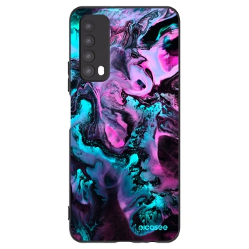 Picasee Huawei P Smart 2021 Hülle - Schwarzes Silikon - Lean